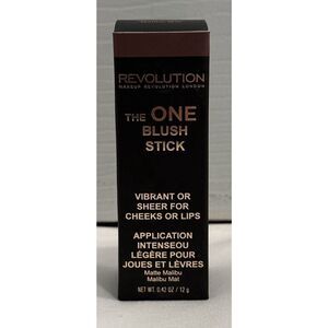 Revolution The One Matte Malibu Lip & Blush Stick 0.42 oz NEW
